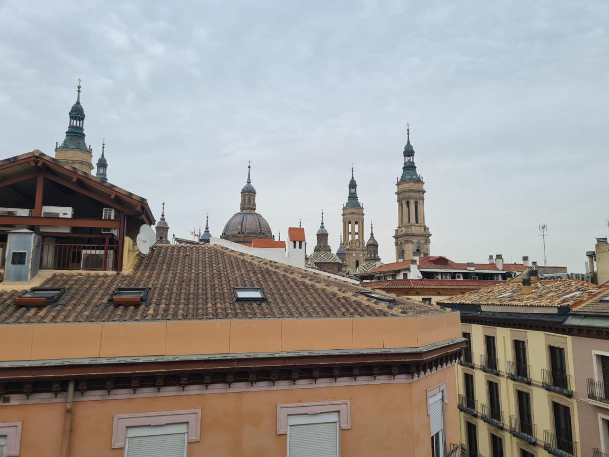 Dos Torres Atico Abuhardillado En Calle Alfonso I 萨拉戈萨 外观 照片